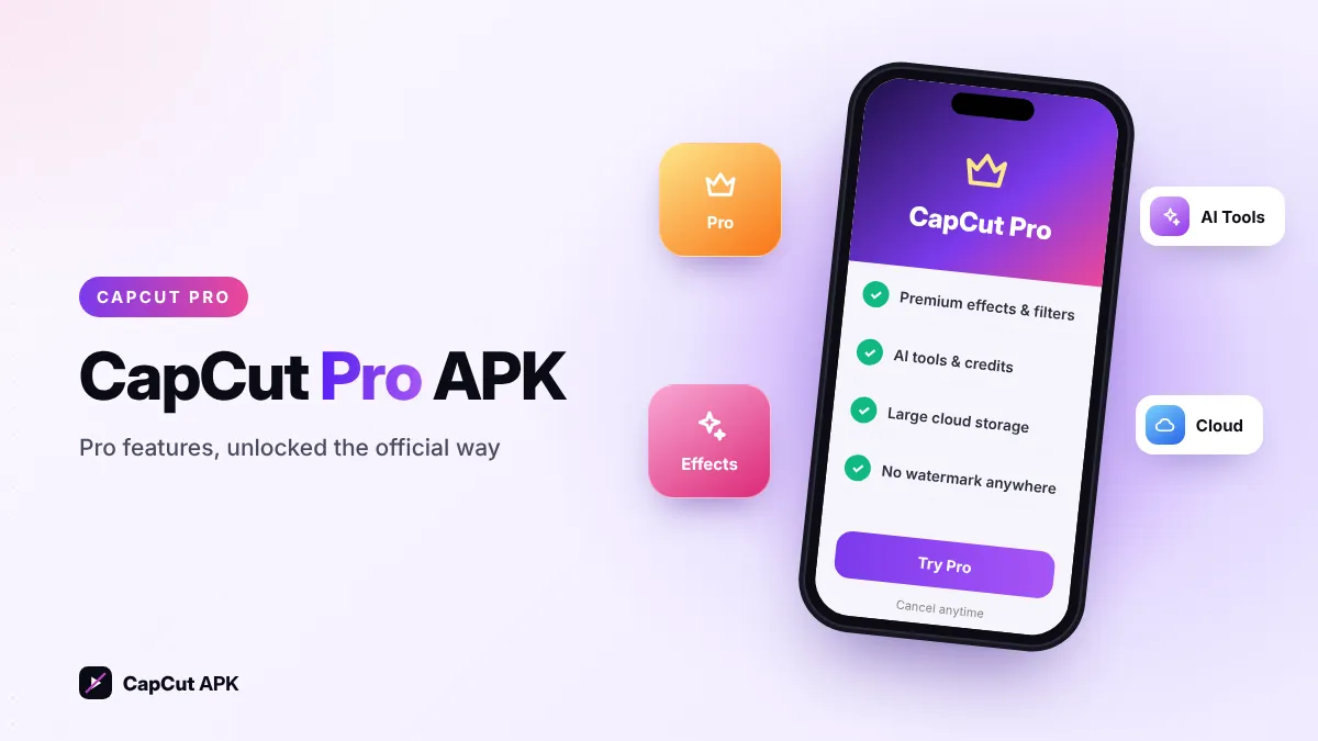 CapCut Pro APK download latest version with premium features