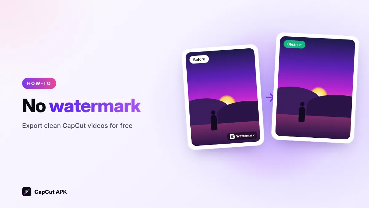 Export CapCut video without watermark